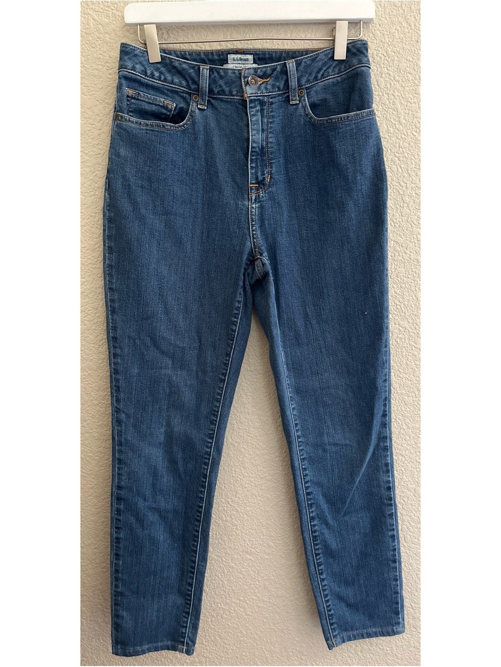 LL Bean Classic Fit Straight Leg Jeans Women’s Size 8